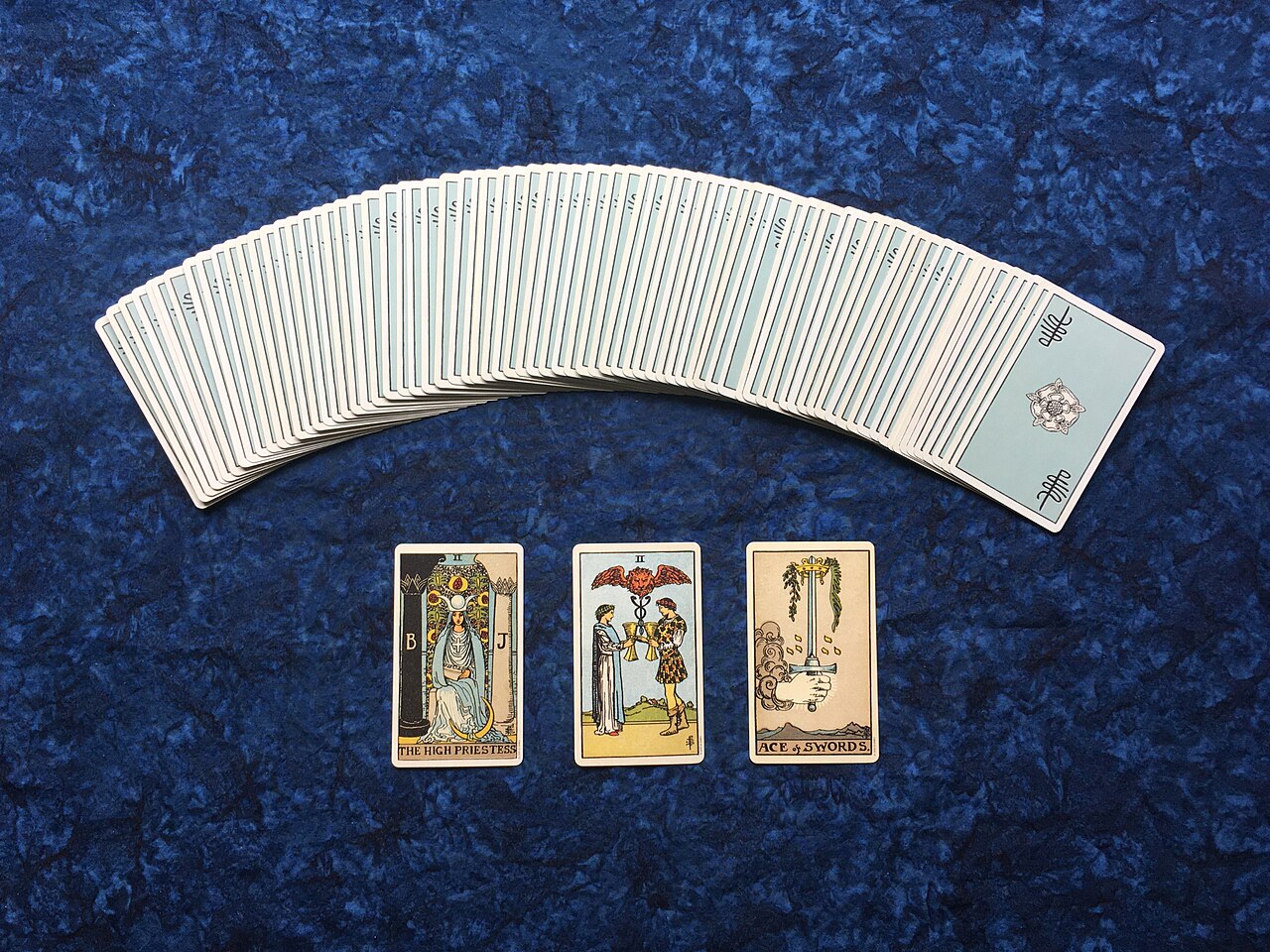 Tarot cards - 3 card spread