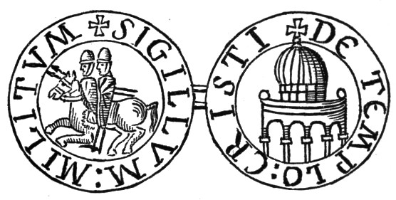 Sello de los Templarios: dos jinetes sobre un mismo caballo