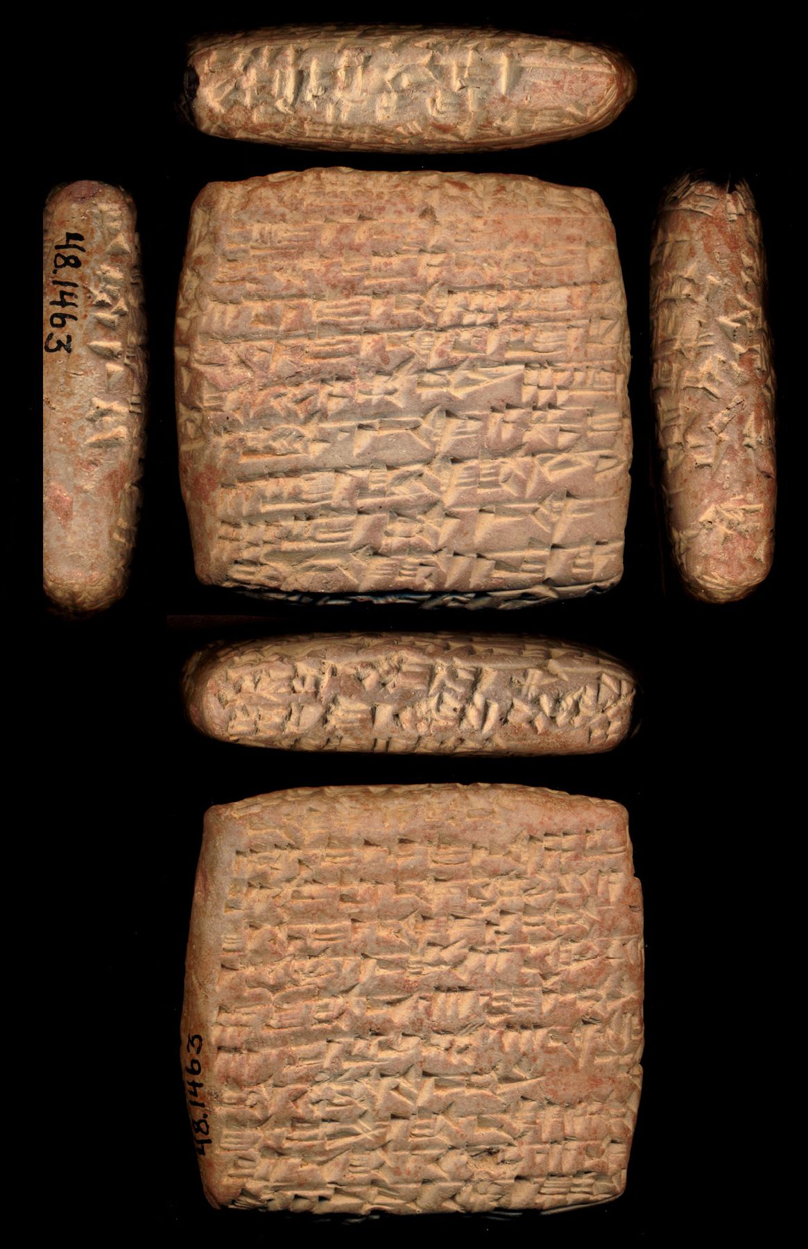 Turkish - Cappadocian Tablet with Cumeiform Inscription - Walters 481463 - View A