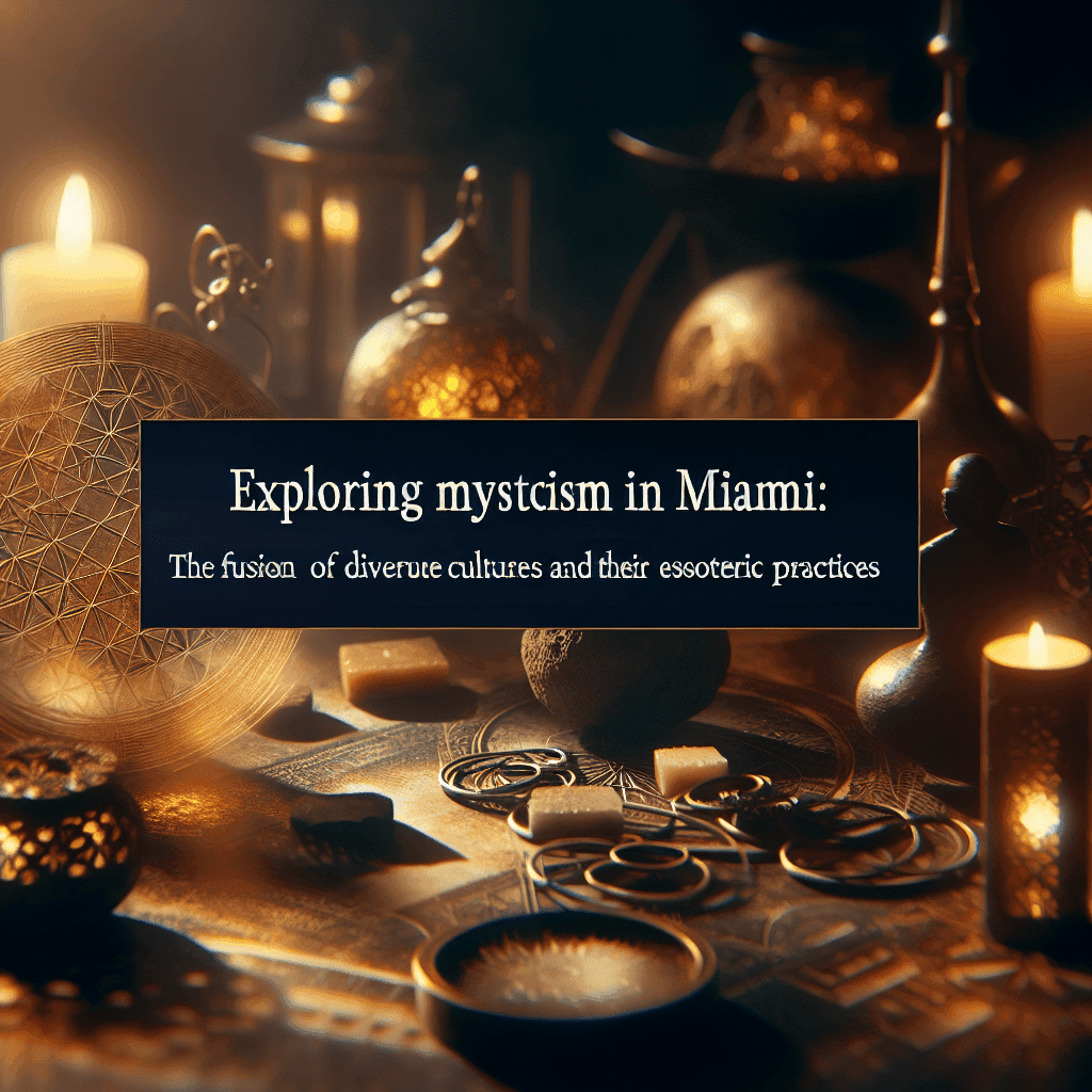 Explorando el Misticismo en Miami: La Fusión de Culturas y sus Prácticas Esotéricas 8 explorando el misticismo en miami la fusion de culturas y sus practicas esotericas