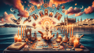 ### **Lectura de Tarot en Palma de Mallorca – Respuestas Espirituales** ¿Alguna vez te has encontrado en un momento de confusión, buscando respuestas sobre tu futuro? Imagínate por un instante sentado en un acogedor rincón, con la suave brisa mediterránea acariciándote mientras exploras los misterios del tarot. Esta experiencia no solo es transformadora, sino que también puede proporcionarte claridad y guía en los momentos más inciertos de tu vida. En este artículo, descubrirás cómo la lectura de tarot en Palma de Mallorca puede servirte como una poderosa herramienta espiritual para encontrar respuestas que tal vez no sabías que necesitabas. Te invito a seguir leyendo y sumergirte en el fascinante mundo del tarot. ### **¿Qué es la Lectura de Tarot?** La lectura de tarot es mucho más que una simple predicción; es un viaje introspectivo hacia el autoconocimiento. Consiste en interpretar un conjunto de cartas que reflejan aspectos de tu vida, pensamientos y emociones. Cada carta, desde 'El Loco' hasta 'La Estrella', tiene su propio simbolismo y puede proporcionar información valiosa sobre diferentes áreas de tu vida. Por ejemplo, 'La Muerte' no es un mal presagio, sino un símbolo de transformación y nuevos comienzos. La lectura de tarot te permite ver más allá de la superficie y explorar las energías que te rodean. ### **Historias que Inspiran Confianza** Tomemos el caso de Laura, quien llegó a nuestra consulta sintiéndose perdida después de una ruptura. A través de las cartas, descubrimos patrones de comportamiento que le impedían avanzar. Después de analizar sus miedos y anhelos, Laura comenzó a tomar decisiones más alineadas con su auténtico ser. Hoy, está en una relación saludable y ha recuperado su pasión por la vida. Otra historia es la de Roberto, un emprendedor que enfrentaba una gran incertidumbre en su negocio. Su lectura de tarot reveló obstáculos ocultos y talentos inexplorados. Con esta nueva perspectiva, Roberto ajustó su enfoque y ahora su empresa está prosperando. Estas historias son solo ejemplos de cómo el tarot puede proporcionar respuestas profundas y empoderadoras. ### **Beneficios de la Lectura de Tarot** Al optar por una consulta de tarot en Palma de Mallorca, puedes esperar una serie de beneficios transformadores: - **Claridad en tus emociones:** Comprender lo que realmente sientes te ayudará a tomar mejores decisiones. - **Guía espiritual:** Obtén orientación sobre tus relaciones, carrera y crecimiento personal. - **Empoderamiento:** La lectura te permite tomar control sobre tu vida y destino. - **Autoconocimiento:** Descubre tus verdaderos deseos y bloqueos, lo que te da una mayor comprensión de ti mismo. - **Nuevas perspectivas:** Las cartas pueden ofrecerte enfoques diferentes a problemas que te parecían insuperables. ### **Transforma Tu Vida Hoy** No dejes que la incertidumbre nuble tu camino. La lectura de tarot puede ser el primer paso hacia la claridad y el empoderamiento que has estado buscando. Actualmente ofrecemos una consulta de tarot personalizada y completamente gratis. ¿Por qué esperar más? ¡Escríbenos ahora mismo y empodérate para transformar tu vida! [Haz clic aquí para hablar con nosotros por WhatsApp](https://wa.me/573024627348/?text=Hola!Quisierarealizarunaconsulta.). ### **Preguntas Frecuentes sobre la Lectura de Tarot** ❓ **¿Cuánto tiempo dura una consulta de tarot?** 💡 Nuestras consultas suelen tener una duración de entre 20 y 30 minutos, lo que permite un análisis profundo y respuesta a tus preguntas. ❓ **¿Es seguro usar el tarot?** 💡 Por supuesto. Siempre y cuando la lectura sea realizada por un experto que respete tu espacio y bienestar espiritual. ❓ **¿Qué debo preparar para una sesión de tarot?** 💡 No es necesario preparar nada especial. Solo ven con una mente abierta y algunas preguntas que te gustaría explorar. ❓ **¿Puedo hacer preguntas específicas?** 💡 Sí, te animamos a que prepares las preguntas que te inquieten más. Esto asegurará que obtengas la mayor claridad posible. ❓ **¿El tarot tiene una base científica?** 💡 Aunque el tarot no está basado en la ciencia tradicional, muchas personas encuentran valor real en los insights y reflexiones que ofrece. ### **Tu Oportunidad Está Aquí** La vida está llena de incertidumbres, pero eso no significa que debas afrontarlas solo. La lectura de tarot en Palma de Mallorca puede proporcionarte insights valiosos que transformen cada desafío en una oportunidad. No dejes pasar esta oportunidad. ¡Contáctanos ahora mismo y comienza tu viaje hacia la claridad y el empoderamiento! [Escríbenos por WhatsApp y da ese primer paso](https://wa.me/573024627348/?text=Hola!Quisierarealizarunaconsulta.). Explora el mundo del tarot y descubre las respuestas espirituales que has estado buscando. Tu futuro te espera.