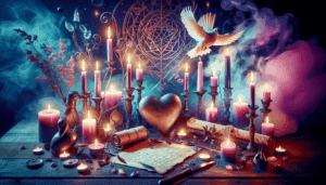 ### **Ritual de Amor con Velas y Oración Poderosa: La Clave para Atraer el Amor Verdadero** ¿Te has encontrado alguna vez deseando que el amor llegue a tu vida de una manera intensa y significativa? Imagínate encender una vela, recitar una oración poderosa, y ver cómo tus deseos se transforman en realidad. Esa es la magia de un ritual de amor, una práctica esotérica capaz de abrir las puertas del corazón, atraer energías positivas y conectar con el amor verdadero que tanto anhelas. En este artículo, te guiaré a través de este fascinante ritual, compartiendo su significado, cómo hacerlo y sus beneficios. Así que, si estás listo para dar un paso hacia un amor más profundo, sigue leyendo. ### **Un Vistazo a los Rituales de Amor con Velas** Los rituales de amor con velas son prácticas ancestrales que combinan la energía de la luz con la intención pura de nuestros corazones. La luz de la vela simboliza la claridad y la apertura, mientras que cada color de vela tiene un significado particular. Por ejemplo, la vela roja representa la pasión, el romance y el amor duradero, mientras que la vela rosa se asocia con el amor incondicional y la amistad. La oración poderosa es el complemento perfecto que canaliza tus deseos hacia el universo, haciéndolos más tangibles. Imagina dedicar unos momentos a concentrarte en lo que realmente deseas y ver cómo el universo actúa en tu favor. Este ritual no solo es una forma espiritual de atraer el amor, sino también un acto de autocuidado y conexión contigo mismo. ### **Historias de Éxito: Transformaciones a Través del Ritual de Amor** Déjame contarte sobre dos personas que han experimentado la magia de este ritual. La primera es Laura, una mujer que se sentía sola y perdida en sus relaciones. Decidió realizar un ritual de amor utilizando una vela roja, mientras recitaba una oración que había encontrado en un libro esotérico. A las pocas semanas, conoció a alguien que no solo le ofreció amor, sino que también la ayudó a redescubrir su propia autoestima y fuerza. Hoy, Laura comparte con orgullo su historia junto a su pareja y se siente más fuerte que nunca. Luego está Miguel, quien había pasado años tras relaciones no correspondidas. Siguiendo nuestras recomendaciones, encendió una vela rosa, centrando su energía en el amor propio. A medida que se enfocaba en él mismo, comenzó a atraer amistades auténticas y, eventualmente, conoció a alguien que realmente complementaba su vida. Miguel ahora vive una relación sana y feliz, gracias a la conexión que forjó primero consigo mismo. ### **Beneficios de Realizar un Ritual de Amor con Velas y Oración** Realizar un ritual de amor puede traerte una serie de beneficios que van más allá de la simple atracción de una pareja. Aquí hay algunos aspectos destacados: - **Conexión Espiritual:** Fortaleces tu conexión con el universo y tu propia intuición. - **Amor Propio:** Aprendes a amarte y valorarte antes de buscar la validación externa. - **Claridad de Intenciones:** El ritual te ayuda a definir claramente lo que deseas en el amor. - **Energías Positivas:** Atraes vibraciones de amor y felicidad a tu vida. - **Transformación Personal:** Promueves un crecimiento interno que mejora todas tus relaciones. Ahora que conoces la importancia de un ritual de amor y sus beneficios, te invito a experimentar esta práctica transformadora y ver cómo el amor puede florecer en tu vida. ### **Tu Momento es Ahora: ¡Realiza Tu Propio Ritual de Amor!** No dejes que el miedo o la indecisión te frenen. Ahora es el momento perfecto para dar un paso hacia el amor que mereces. Imagina cerrar los ojos, encender una vela con la certeza de que tu deseo se manifestará. ¿Quieres saber cómo realizar este ritual y recibir una oración poderosa que puedes utilizar? Estamos aquí para ayudarte. Escríbenos a través de WhatsApp para recibir una guía personalizada que te llevará paso a paso en tu ritual de amor. No esperes más, el amor está al alcance de tu mano. [Haz clic aquí para chatear con nosotros por WhatsApp](https://wa.me/573024627348/?text=Hola!Quisierarecibirinformacinsobreelritualdeamorconvelasyoracinpoderosa.). ### **Preguntas Frecuentes sobre Rituales de Amor con Velas** **¿Cuándo es el mejor momento para realizar un ritual de amor?** El mejor momento es durante la luna llena, cuando la energía está en su punto máximo para manifestar deseos. **¿Existen colores de velas específicos para diferentes intenciones?** Sí, cada color tiene un significado; por ejemplo, el rojo es para la pasión, el rosa para el amor incondicional y el blanco para la purificación. **¿Es necesario tener experiencia previa para realizar un ritual?** No, cualquier persona puede realizar un ritual de amor. Solo necesitas intención y apertura para recibir. **¿Qué tipo de oraciones debo utilizar?** Las oraciones deben salir del corazón y reflejar tus deseos sinceros. Puedes crear la tuya o usar una oración tradicional que resuene contigo. **¿Cuánto tiempo debo dedicar al ritual?** Dedica al menos 30 minutos para que puedas concentrarte plenamente en tu intención y conectar con la energía de la vela. Ahora que has descubierto los secretos detrás del ritual de amor con velas y oraciones poderosas, es momento de que tomes el control de tu vida amorosa. Recuerda que el amor está a solo un ritual de distancia, ¡así que adelante!